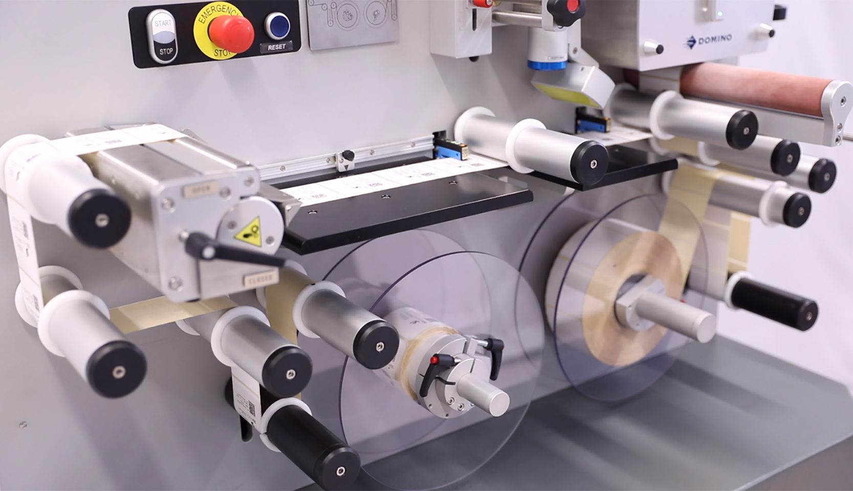 reels camera of pharmaceutical label printing machine