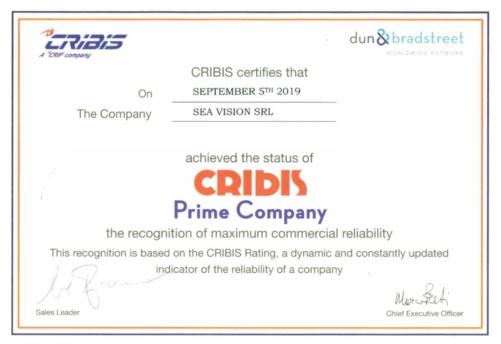 cribis certification 2019