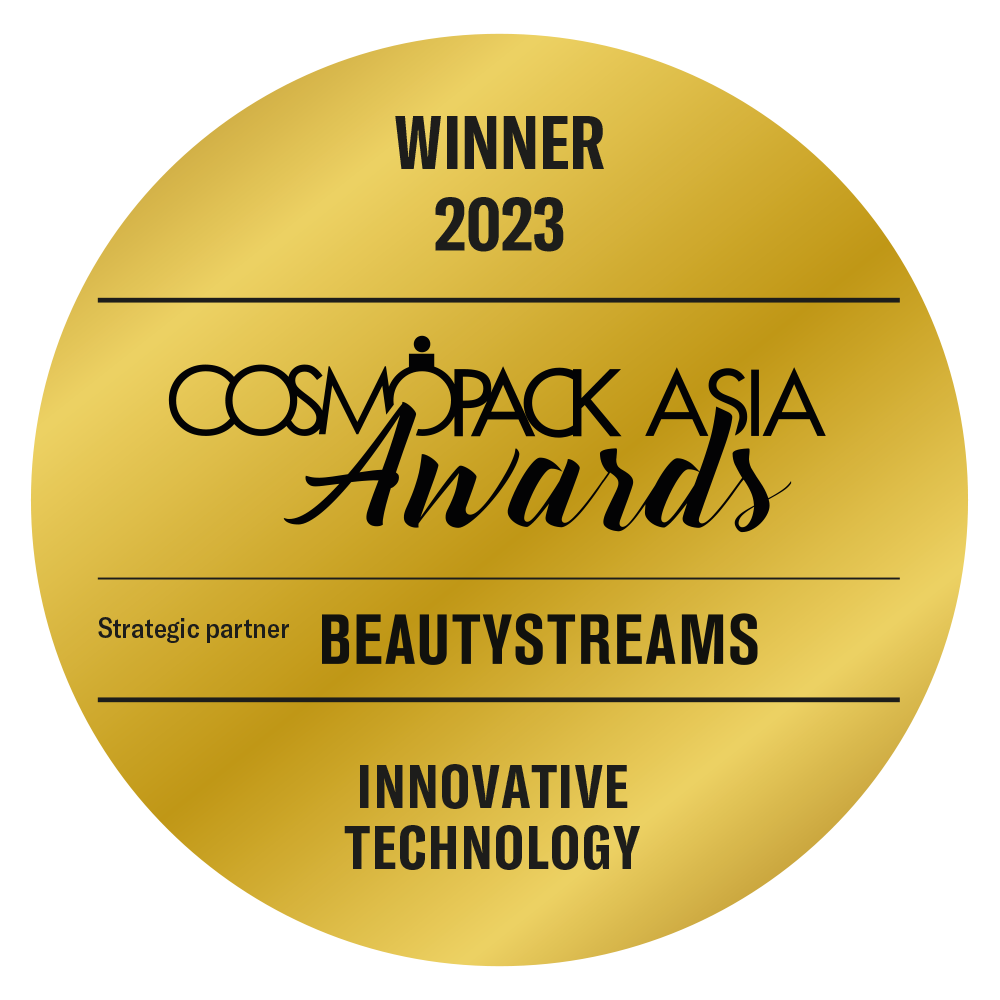 sigillo premio Cosmopack Asia Awards 223